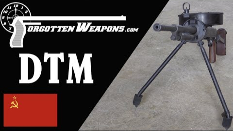 【被遗忘的武器/双语】DP-27车载型--DTM坦克机枪介绍/靶场试射
